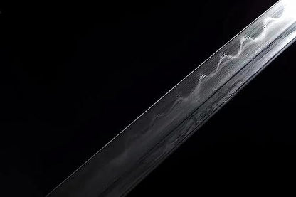 41'' Clay Tempered Folded Steel Tachi Sharp Japanese Samurai Katana Sword Rosewood Scabbard