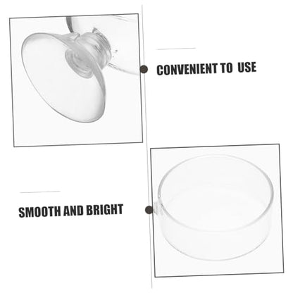 BESPORTBLE 2pcs Shrimp Feeding Bowls Compact Food Serving Trays for Fish Tank for Freshwater Aquariums Shrimp Dish Feeder Space-Saving Design
