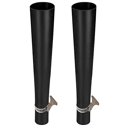 Baseball Softball Batting Tee Topper Replacement Rubber Holder for Tee Ball Stand Hitting Tee and t Ball tee Pack of 2 with 2 Hose Clamps