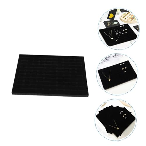 WOONEKY 4pcs Ring Display Box Inserts Showcase Sponge Support Jewelry Sponge Pad Soft Jewelry Storage Inserts