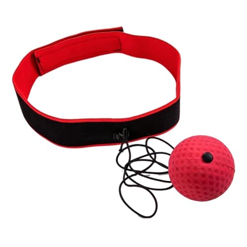 Boxing Reflex Ball Headband, Reflex Nching Fight Ball, Adjustable, Headband for Home Gym