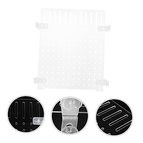 VICASKY Acrylic Aquarium Divider Board with Suction Cups Fish Tank Isolation Panel for Easy Installation and Water Permeability for Betta and Other Fish Separation