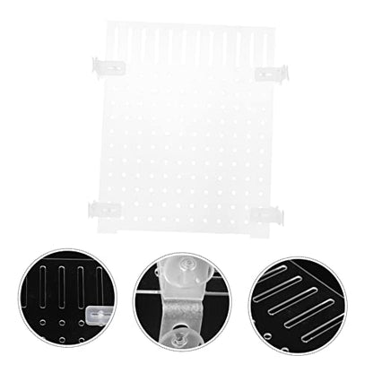 VICASKY Acrylic Aquarium Divider Board with Suction Cups Fish Tank Isolation Panel for Easy Installation and Water Permeability for Betta and Other Fish Separation