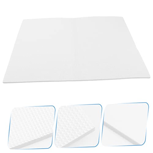 Totority Shockproof Fish Tank Pad Thick Cushioning Mat for Aquariums White Base for Heat Preservation and Absorption