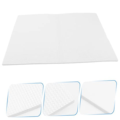 Totority Shockproof Fish Tank Pad Thick Cushioning Mat for Aquariums White Base for Heat Preservation and Absorption
