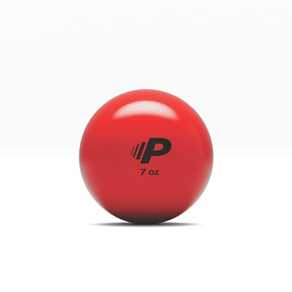 Premier Pitching Plyo Training Ball for Baseball and Softball | PVC shell plyo ball for warmups, arm care, command work, and throwing mechanics - size: 7oz