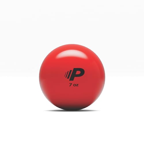 Premier Pitching Plyo Training Ball for Baseball and Softball | PVC shell plyo ball for warmups, arm care, command work, and throwing mechanics - size: 7oz