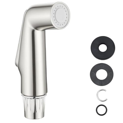 Kitchen Sink Sprayer Replacement,Universal Fit Sink Spray Attachment,Sprayer For Kitchen Sink,Kitchen Faucet Sprayer Replacement Compatible With Delta, Moen, Kohler OEM Brand(Brushed Nickel) - color: Brushed Nickel