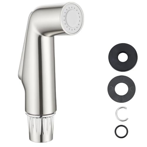 Kitchen Sink Sprayer Replacement,Universal Fit Sink Spray Attachment,Sprayer For Kitchen Sink,Kitchen Faucet Sprayer Replacement Compatible With Delta, Moen, Kohler OEM Brand(Brushed Nickel) - color: Brushed Nickel