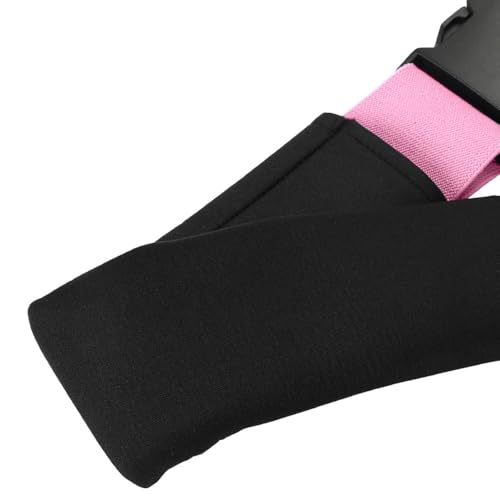 Modular 3-in-1 Yoga Straps System: Detachable Ends with Quick-Lock Buckles & Lumbar Pad - 150cm Adjustable Stretching Band for Splits, Pilates, Gym, Dance, Physical Therapy & Flexibility Training