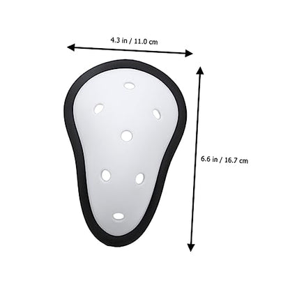 3Pcs Breathable Athletic Cup for Men Crotch Cushion Protector for Sports Comfortable Groin Guard for Boxing Football and Mma Ergonomic Design for Private Parts Protection