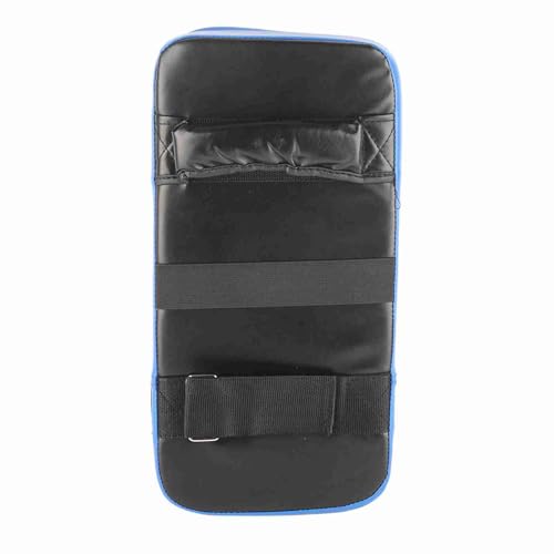 Taekwondo Kicking Strike Pad | Handheld Punching Target for Boxing/Martial Arts Training | High - Strength Nylon Rope Sealing | PU Leather & Foam Padding | 40x20x10cm (Blue)