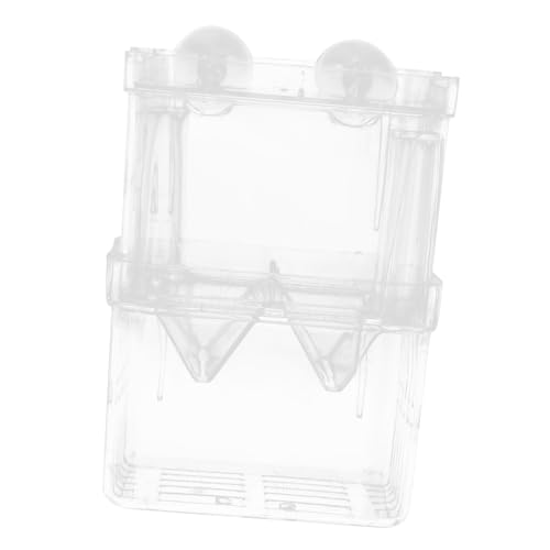 Fish Breeding Isolation Box Small Aquarium Fish Hatchery Incubator with Optimum Water Flow Durable Design for Fry Protection and Space Saving