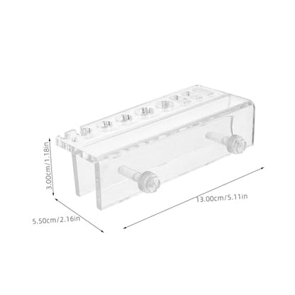 POPETPOP Aquarium Tool Rack Glass Holder Compact Storage Rack Garden Tool Organizer for Tank Maintenance