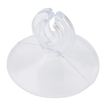 50pcs Aquarium Sucker Clips, Fish Tank Hose Holder Clamps, Airline Tube Holders with Ultra Strong Suction, Transparent Rubber Suction Cup Clips for Oxygen Pump Soft Pipe and Power