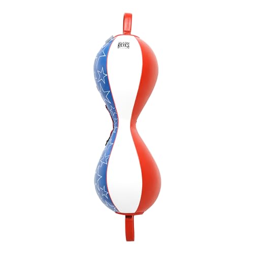 CLETO REYES Double-Double End Punching Bag for Boxing Workout Practice Gym Training Equipment, MMA, Kickboxing, Muay Thai - color: USA