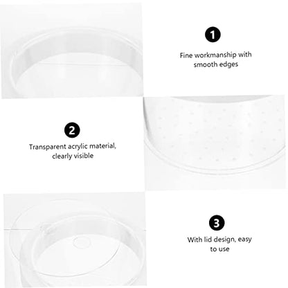 Generic Floating Aquarium Breeder Box Acrylic Fish Tank Isolation Box for Fry Young Fish Multi Functional Breeding for Small Aquariums for Fish