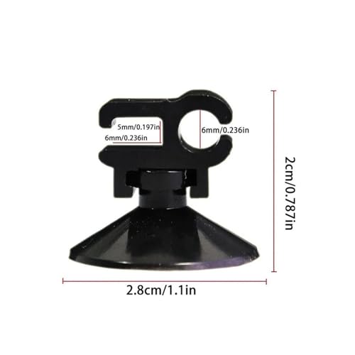 20Pcs Aquarium Accessories Aquarium Suction Cup Clip Fish Tank Oxygen Tube Hose Pump Power Cord Buckle Wire Finisher Suction Cups