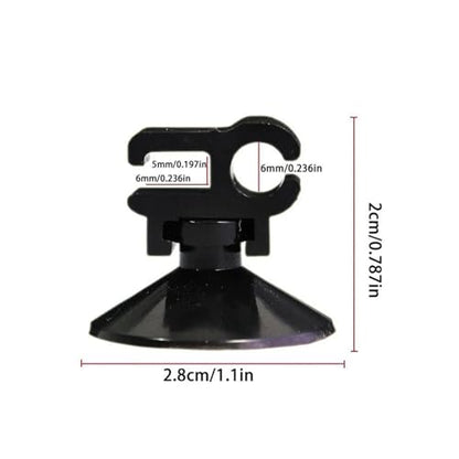 20Pcs Aquarium Accessories Aquarium Suction Cup Clip Fish Tank Oxygen Tube Hose Pump Power Cord Buckle Wire Finisher Suction Cups