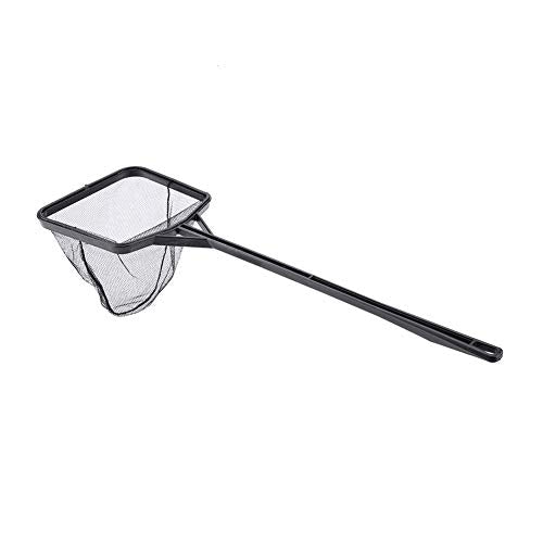 Aquarium Fish Net, Soft Lightweight Nylon Net Fish Tank Fishing Net Catching Cleaning Mesh Tool for Catching and ReleasingM