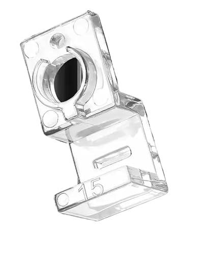 Aquarium lid Clips 8Pcs Fish Tank Acrylic Clips for 5.5mm~15mm Wall Thickness Aquarium Lid Cover Support Holder Bracket Clamp Stand Supplies(15mm) - color: 15mm