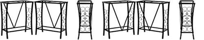 Aquatic Fundamentals Metal Aquarium Stand (20 Gallon, Black) - color: Black, size: 20 Gallon