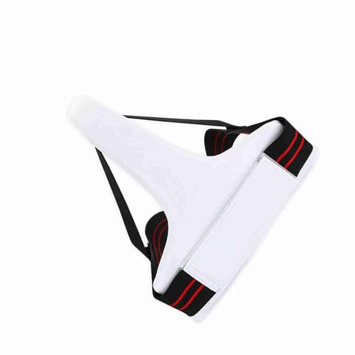 Dioche Protective Cup Womens Taekwondo Groin Guard - Ergonomic Design Boxing Karate Protector for Optimal Coverage - Durable PU Leather - Size L - size: Large