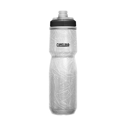 CamelBak Podium Ice Water Bottle 21oz, Black | Maximum Cold Retention for Hot Rides, Effortless Squeeze Hydration, Secure Fit in Bike Cages, Clean Taste, Every Sip