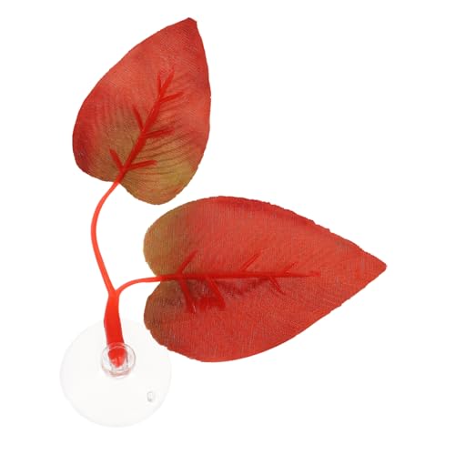 Ipetboom 2pcs Betta Fish Leaf Pad Lightweight Resting Pad for Betta Fish Nesting Spawning Area Lifelike Design for Comfortable Aquarium Habitat - color: Multix2pcs, size: 10.5x8cmx2pcs