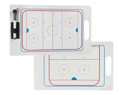 Hockey whiteboard for Coach,Hockey Coaching Board,Double-Sided Hockey Dry Erase Board for Coaches