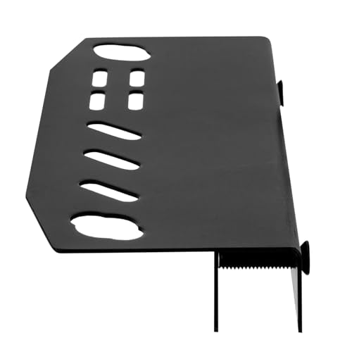 FRCOLOR Aquarium Tool Holder Organizer Rust-Proof Black Stainless Steel Rack for Fish Tank Tweezers Aquascaping Maintenance