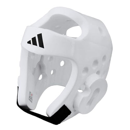 Adidas WT Taekwondo Martial Arts Dipped Foam Head Guard Protector - color: Red, size: Small