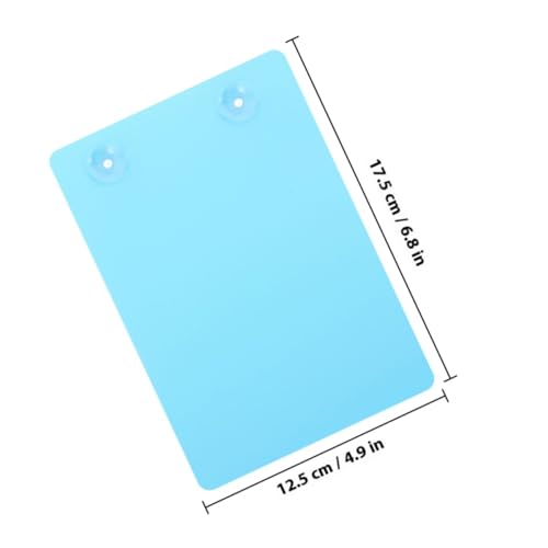 BESPORTBLE Blue Fish Breeding Cone Suction Cups – Aquarium Spawning Plate for Fish Tank Isolation and Hatching Removable Breeding Net