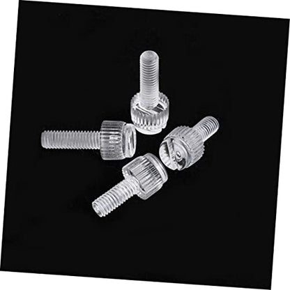 2pcs Aquarium Fixed Clip Water Holder Clamp Acrylic Fish Tank Clip (Size s 5-20mm) Prevents Slipping Falling - color: Transparentx2pcs, size: Size 1x2pcs