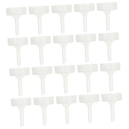 Toddmomy 20pcs Shrimp Hatching Container Caps Aquarium Brine Shrimp Incubator Bottle Covers for Enhanced Survival Rate Easy to Clean and Assemble Safe Material
