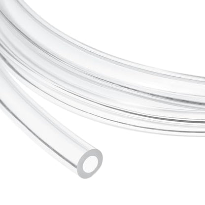 uxcell 5/16 Inch Clear PVC Tubing, 8mm ID x 14mm OD - 8.5ft PVC Tube Lightweight Vinyl Hose, Transparent Flexible Plastic Water Tubing for Air Oil Water Transfer Aquarium Irrigation - size: 8mm ID x 14mm OD