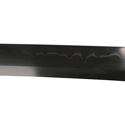 Katana Handmade Full Tang Sharp, Alloy Tsuba Japanese Samurai Sword High Carbon Steel 1060,T10 1095, 40-Inch - color: Shuang tan