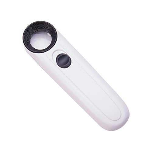 Othmro 1Pcs Magnifier 4X Magnifying Glass Handheld Magnifying Tool with Plastic Handle Lens Diameter 21mm - color: 4x 21mm