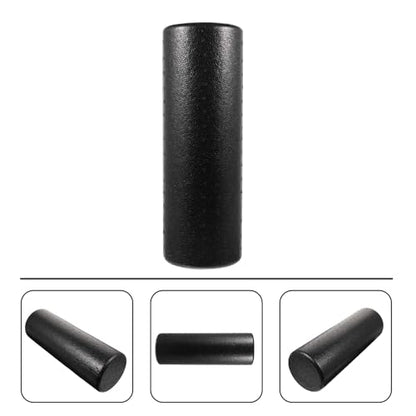 Premium High-Density Foam Yoga Roller for Muscle and Deep Tissue Massage Foam Roller for Neck Back Legs Arms and Feet Multi-Functional Exercise and Physical Therapy Tool (15x45cm)
