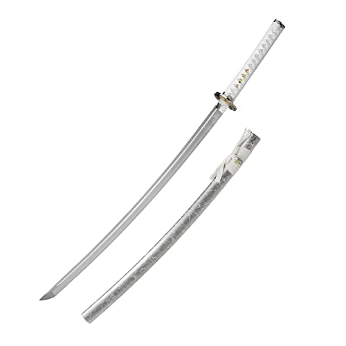 JIHPEN sword - Katana Sword with Scabbard - color: White-Orchid