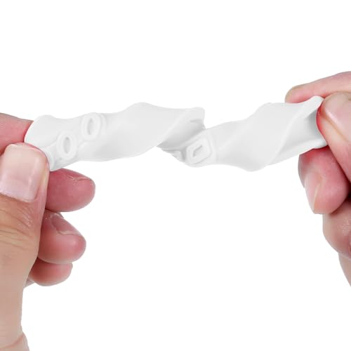 Kathfly 100Pack Sport Mouth Guard Bulk Athletic Mouthguard, White - color: White