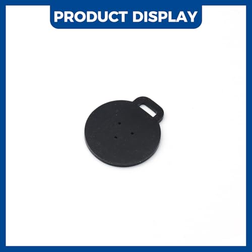 807048001 Drain Flapper for Dishwasher Check Valve, Dishwasher Valve Flapper Fits for Frigidaire, Replaces AP5736486, PS8689794, Black