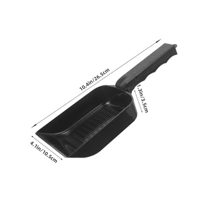 GALPADA Aquarium Sand Shovel Sponge Cleaner Stand Clarifier Scrubber for Filters Tubing Turtle Vacuum Feeders Canister Water Tank Lint Black Plastic