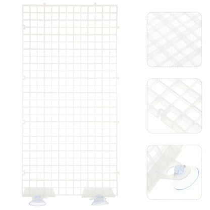 POPETPOP Plastic Grid 1 Set Plastic Fish Tank Trays 75 Gallon Aquarium Lid Aquarium Divider Fish Tank Supplies Splitter Partition Plate Dividing Line Water Tank Stitching Egg Crates