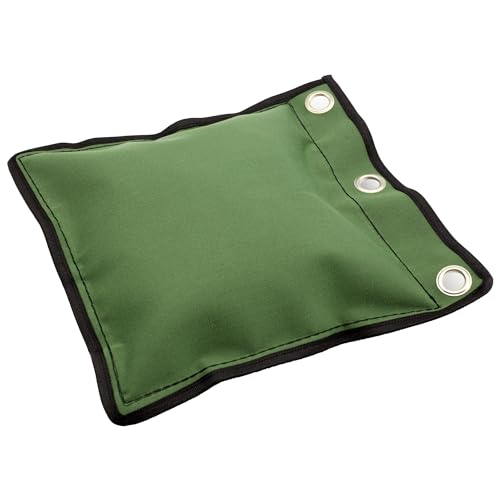 Wing Chun Wall Bag Canvas Leather Punch Bag for Kung Fu Boxing Training | Reinforced Stitching for Long-Lasting Durability - color: GREEN