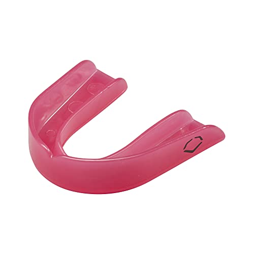 EvoShield Mouthguards - Strapless and with Strap - color: Pink, size: Youth, style: Strapless