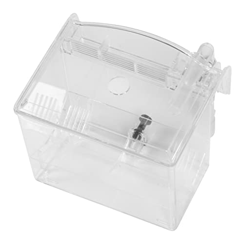 Generic 1pc Isolated Breeding Box Fish Separation Aquarium Net Fine Mesh Isolation Kit Acclimation Isolator Tank Hatchery Incubator White Plastic