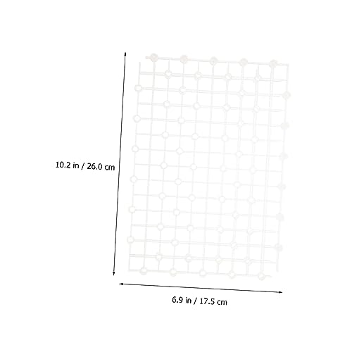 2pcs Fish Isolation Board UV Rack Inflatables Fountain Fish Fish Decor Feeder Activated Diffuser Panel Aquarium Plant Stand Plastic Transparent - color: Transparent
