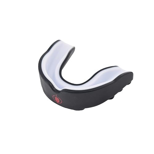 Custom Fit Mouth Guards – Tailored Comfort – Youth and Adult Sizes – Ideal for Soccer, Rugby, Boxing, Basketball, Mixed Martial Arts, Kick Boxing and More – Includes Storage Case - color: Black, size: Junior