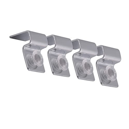 DOITOOL 3sets Fish Tank Glass Cover Clips Aquarium Acrylic Clips Aquarium Accessories 4pcs*3